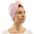 Haarturban aus Baumwolle rosa