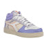 Diadora Magic Basket Demi Icona High Top Womens Beige, Purple Sneakers Casual S