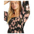 BILLABONG Full Bloom Short Sleeve Long Dress