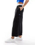 HUGO BLUE cargo maxi skirt in black