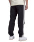 Men's Ivy League Regular-Fit Colorblocked Crinkled Track Pants