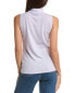 Forte Cashmere Sleeveless Seamed Funnel Silk & Cashmere-Blend Sweater Women's