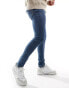 COLLUSION x001 mid rise skinny jean in blue