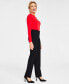 Women's Mid-Rise L-Pocket Straight-Leg Pants, Regular, Long & Short Lengths, Created for Macy's