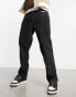 New Look straight leg jeans in dark grey