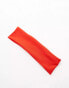 ASOS DESIGN wide jersey headband in red