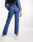 Levi's 501 crop jean in mid blue