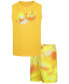 Little Boys Hazy Rays Tank Top & Printed Mesh Shorts, 2 Piece Set