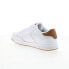 Reebok Club Memt Mens White Leather Lace Up Lifestyle Sneakers Shoes 9