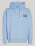 Tommy Jeans Pullover Hoodie in Blue Grey