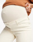 ASOS DESIGN Maternity ultimate skinny jean in off white