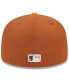 Men's Brown/Orange Houston Astros Spring Color Basic Two-Tone 59FIFTY Fitted Hat