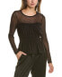 Bcbgeneration Combo Peplum Top Women's Black S