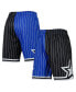 Men's Blue, Black Orlando Magic Hardwood Classics 1994 Split Swingman Shorts