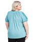 Women's Embroidery Vacay Top, XS-3X, Created for Macy's