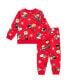 Baby Boys Christmas Fleece Sweatshirt and Jogger Pants Outfit Set Newborn to (Newborn - 5T)