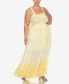 Plus Size Smocked Ruffle Maxi Dress