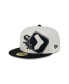 Men's Cream/Black Chicago White Sox Lonestar 59FIFTY Fitted Hat