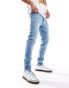 DTT stretch super skinny jeans in light blue