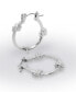 Triple Knot Hoop Earrings