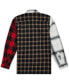 Men's Split Flannel Long Sleeves Shirt