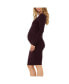 Maternity Sadie Rib Knit Nursing Dress