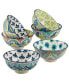 Talavera Set of 6 All Purpose Bowls, 4.75" 6 Asst