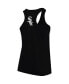 Women's Black Chicago White Sox Plus Size Swing for the Fences Racerback Tank Top