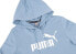 Puma Bluza damska Puma ESS Logo Hoodie niebieska 586797 20 M