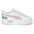 Puma Mayze Mix Lace Up Womens White Sneakers Casual Shoes 38746804