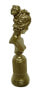 Skulptur Frau Gold