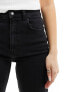 Stradivarius STR comfort fit straight leg jean in black