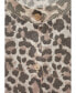 Women's Leopard Knit Cardigan Sweater