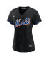 Women's Francisco Lindor Black New York Mets 2022 Alternate Replica Player Jersey