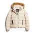 SUPERDRY Faux Fur puffer jacket