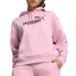 Puma Essentials+ Animal Pullover Hoodie Womens Pink Casual Outerwear 68149248