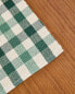 Dyed thread check placemat (pack of 2)