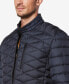 Men's Racer Style Quilted Packable Jacket