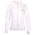 Diadora Gold Full Zip Running Windbreaker Womens White Casual Athletic Outerwear