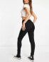 ONLY Rain mid waist skinny jean in black