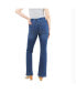 Women's Tummy Control Bootcut Jeans with Classic Pockets and back design