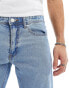 DTT rigid straight fit jeans in light blue