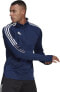 Adidas Bluza adidas TIRO 21 Warm Top GH4463 GH4463 granatowy M