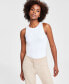 Crewneck Sleeveless Jersey Bodysuit, Created for Macy's