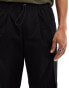 Jack & Jones bill drawstring wide fit tech cargo trouser in black