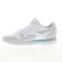 Reebok Classic Leather Womens White Leather Lifestyle Sneakers Shoes