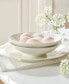 Porcelain Classic White Pasta Bowls, Set of 4