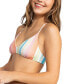 Juniors' Playa Paradise Reversible-Print Bikini Top