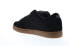 Etnies Kingpin 4101000091566 Mens Black Suede Skate Inspired Sneakers Shoes