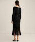 Women's Fringe A-Line Dress